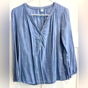 Old Navy long sleeve blouse size small